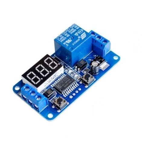 Temporizador 12V con relé y display Tecnoshoponline