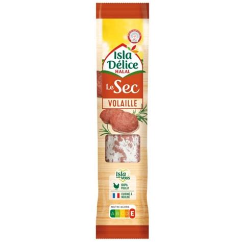 Saucisson Sec Volaille Halal Isla Delice Le Saucisson De G Prix