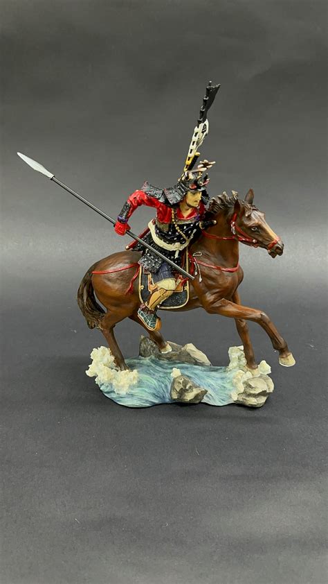 Samurai Horse Statue I Samurai Decoration I Samurai Figurines I Samurai ...