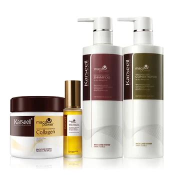 Karseell Hair Growth Shampoo Luxury Hair Care Set Products Organic Protein Sulfate Free Argan ...