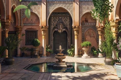 Premium Photo | Beautiful Moroccan Architecture