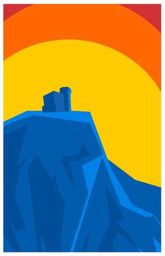 Signal Hill - Sunrise - Art Poster | somegoodpaperco