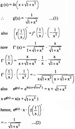 Suppose F And G Are Two Functions Such That F G R→r Fx Ln1 √