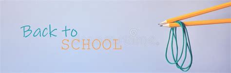 Banner For Website Or Facebook Back To School Stock Image Image Of