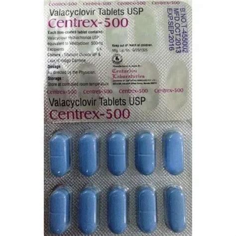 Valacyclovir Tablets USP 500 Mg At Rs 500 Strips In Amravati ID