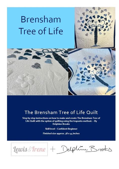 Brensham Tree Of Life Quilt Alan Teather Quilting