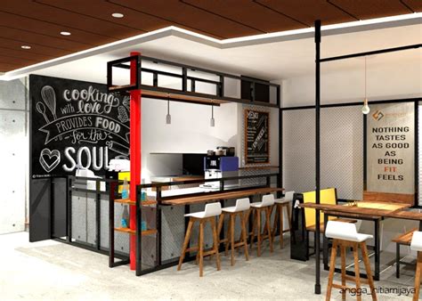 Detail Desain Cafe Sederhana Di Ruko Kecil Koleksi Nomer