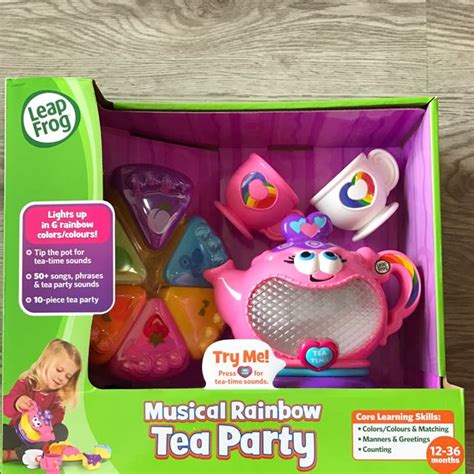 Leapfrog Musical Rainbow Tea Party Hobbies Toys Toys Games On