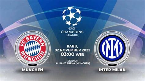 Link Live Streaming Liga Champions Bayern Munchen Vs Inter Milan Di