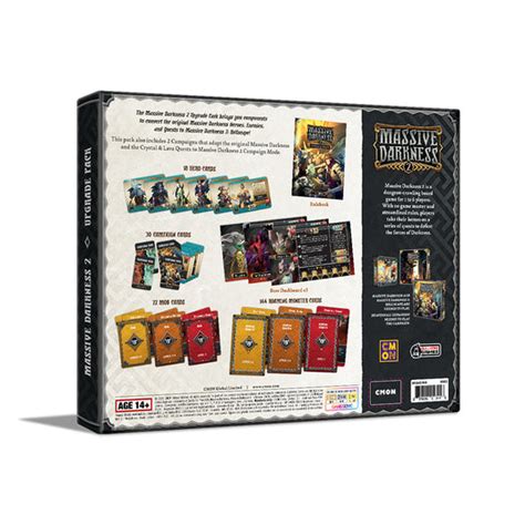 Massive Darkness 2 Upgrade Pack Strategy Board Game Expansion – Asmodee ...