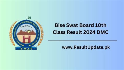 Bise Swat Board Th Class Result Dmc