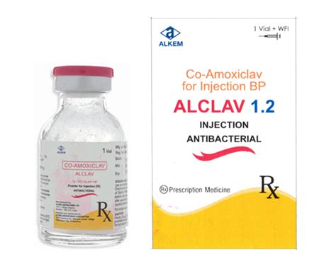 ALCLAV Co Amoxiclav 1 2g Powder For IV Injection 20mL 1 S Price In The