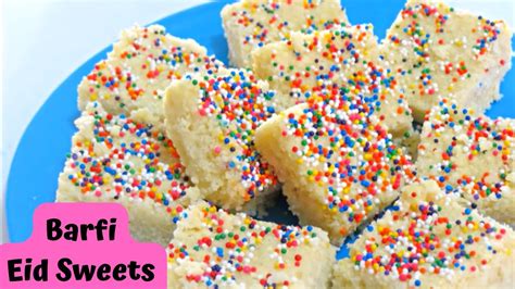 How To Make Barfi Trinidad Eid Sweets Recipes Jenna G The Hijabi