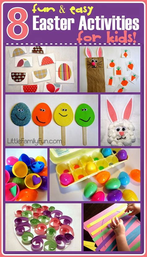 Easy To Do Easter Activities For Kindergarten