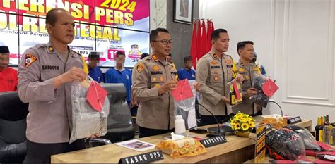 Keberhasilan Polres Tegal Dalam Operasi Pekat Candi 2024 Ini Dia Rekam