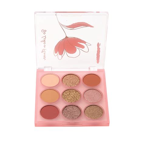 Paleta De Sombras Be Like A Flower 9 Cores Sp Colors IDM