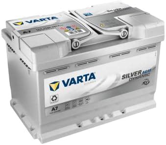 Varta Silver Dynamic A E Agm Absorbent Glass Mat Battery For