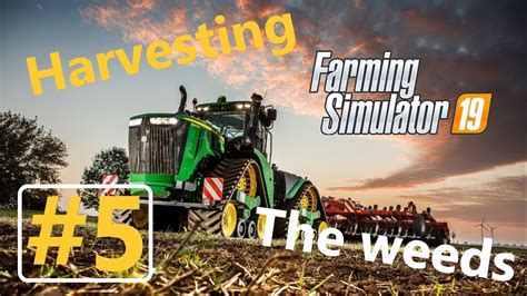 Παίζουμε Farming Simulator Harvesting the weeds Farming Simulator