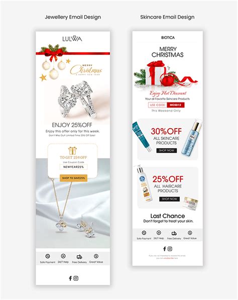 NEW YEAR & CHRISTMAS EMAIL DESIGN :: Behance