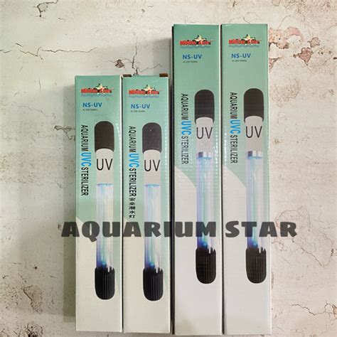 Jual 5 WATT Lampu UV Aquarium NIKITA STAR 5 Watt Penghilang Lumut