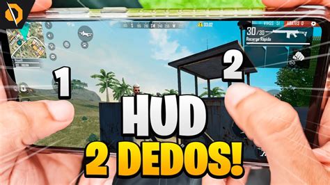 O MELHOR HUD 2 DEDOS DA HISTÓRIA DO FREE FIRE ATUALIZADO YouTube