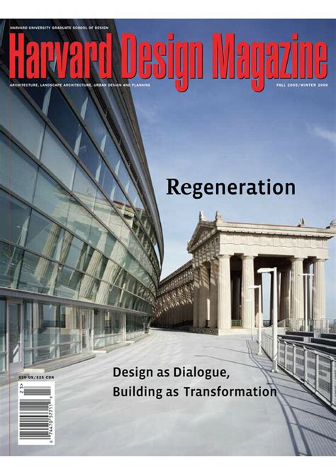 Regeneration: Design as Dialogue, Building as Transformation - Harvard ...