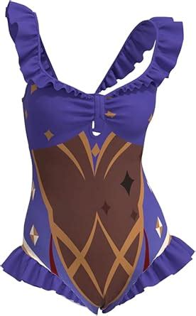 Amazon Women S One Piece Swimsuit Cosplay Costume Anime Bikini Set