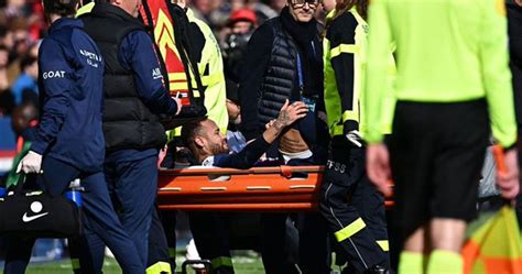 Neymar Sufre Un Esguince De Tobillo Con Lesiones En Los Ligamentos