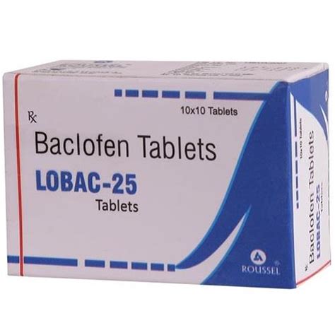 Baclofen Mg Lobac Mg Tablet Generic Seva