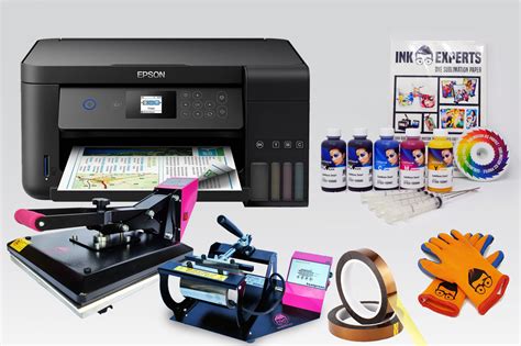 Complete A4 Sublimation Printer Heat Press Starter Bundle Epson