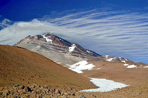 Volcano Llullaillaco. Art Destination Argentina