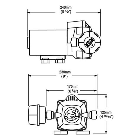 Whale Washdown Pump Kit WD1815 12V 18LPM