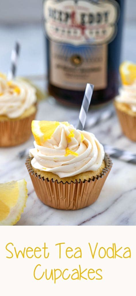 Sweet Tea Vodka Cupcakes Recipe We Are Not Martha