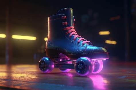 Patins Ai Generativos No Estilo Cyberpunk Disco Nost Lgico Anos Anos