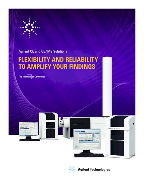 PDF Agilent CE And CE MS Solutions F LEXIBILITY AND High