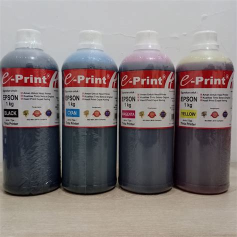 Jual Tinta Printer E Print Epson 1kg 1 Set Shopee Indonesia