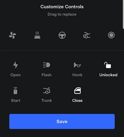 How To Add More Quick Control Shortcut Icons To The Tesla App