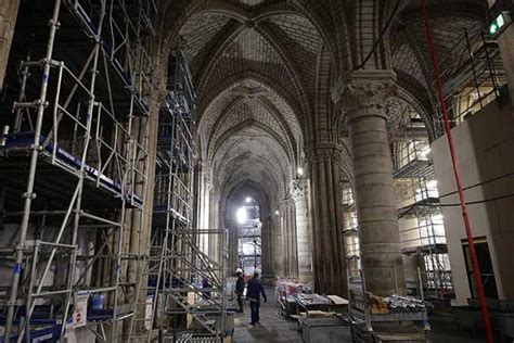 Notre Dame De Paris La Fl Che De Viollet Le Duc Commence Sa Renaissance