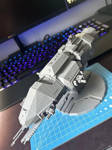 The Expanse Rocinante Model 3d Printed Etsy Uk