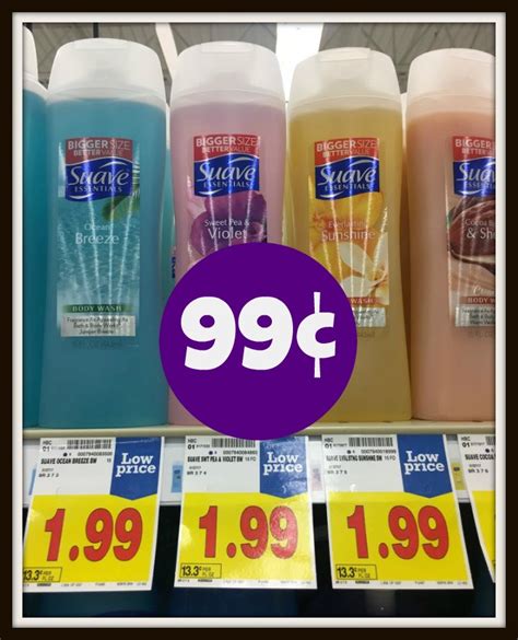 Suave Body Wash as low as $0.99 at Kroger!! | Kroger Krazy