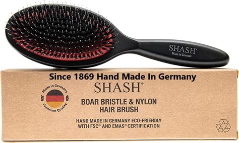 Made In Germany Shash Keller BÜerstenfabrik Nylon Boar Bristle Brush Suitable