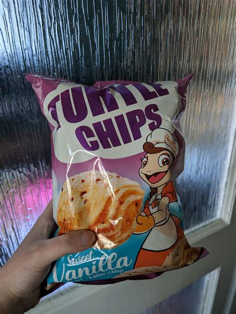 Turtle Chips Sweet Vanilla : r/KoreanFood