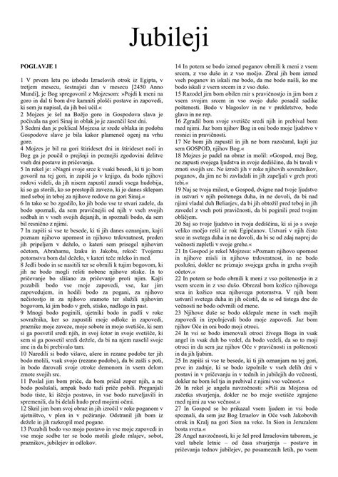Slovenian - The Book of Jubilees or Lesser Genesis by Filipino Tracts