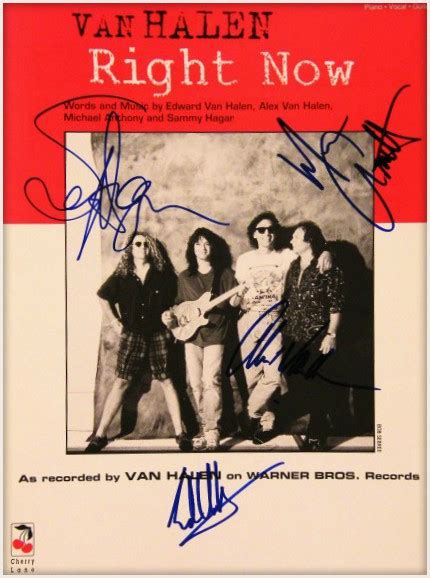 Van Halen - Right Now, Edward Van Halen, Sammy HagarROCK STAR gallery