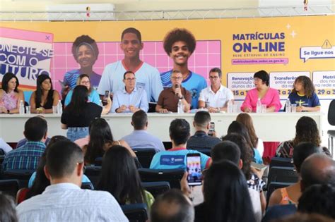 Campanha De Matrícula Da Rede Pública Estadual De Ensino é Lançada Ajn1