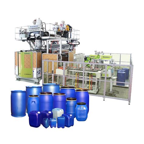 200L 220L 230L Plastic Drum Extrusion Blow Molding Machine HDPE Blue