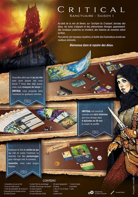 Critical Sanctuaire Jeu D Aventure Et De R Le Acheter Sur Espritjeu