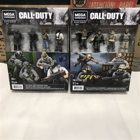 Mega Construx Cod Tactical Infiltration Team And Battle Royale Air Drop 2