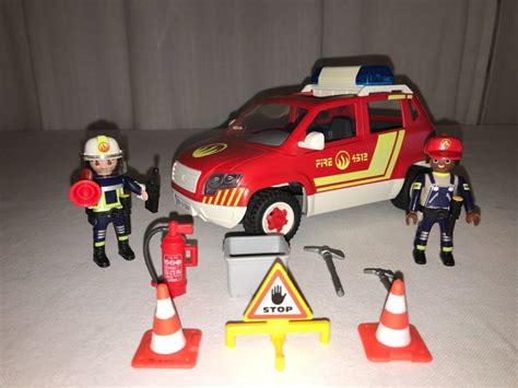 PLAYMOBIL Feuerwehr Kommando Fahrzeug Kaufen Auf Ricardo