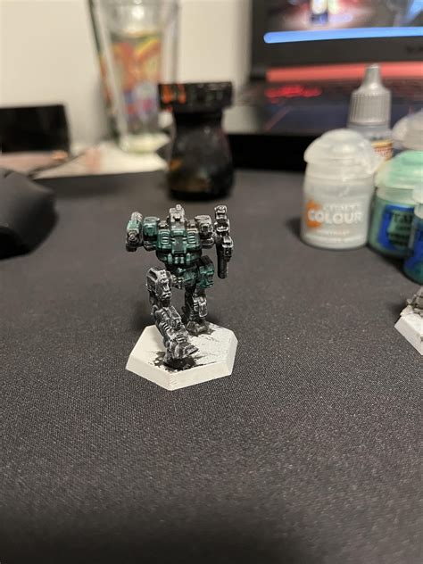 Painting my first mechs! : r/battletech